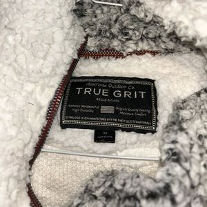 True Grit Sherpa pullover